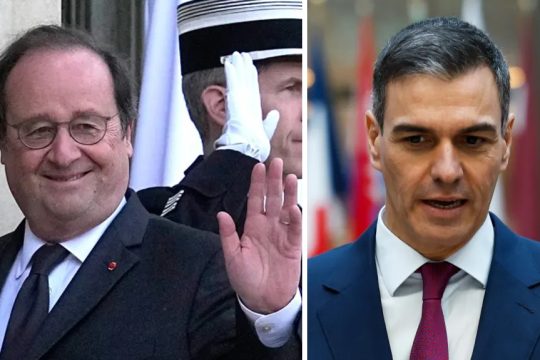 Francois Hollande - pedro sanchez